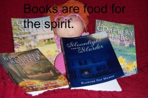 Books are food for the spirit